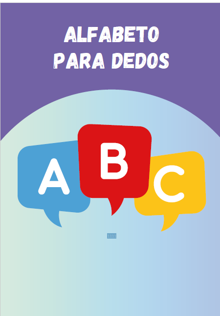 capa Alfabeto para dedos